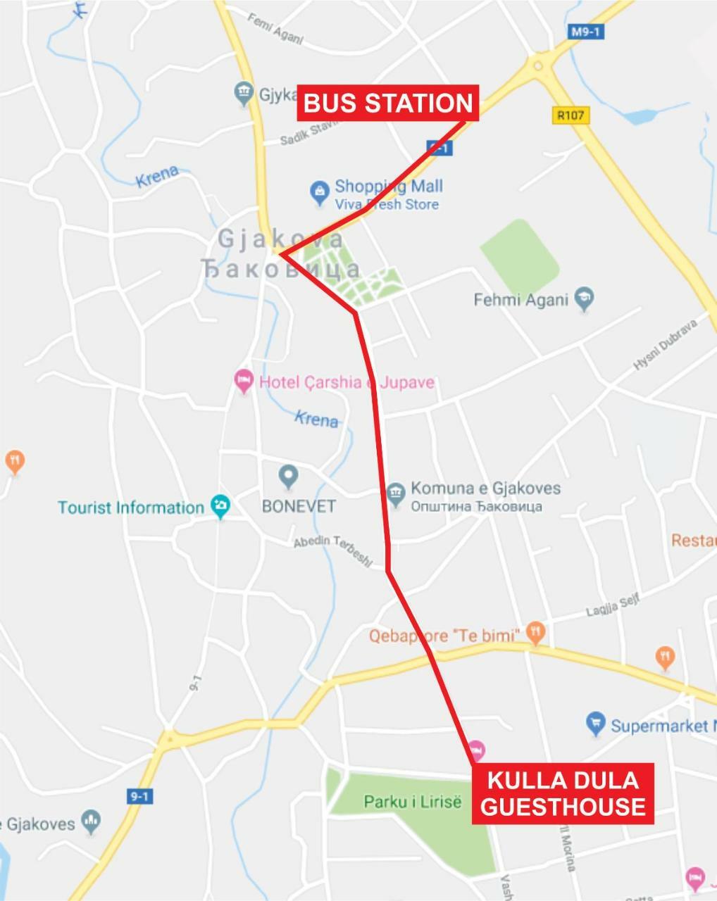 Kulla Dula Guesthouse Gjakova Ngoại thất bức ảnh